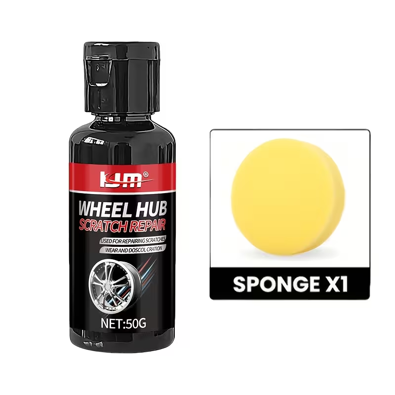 Wheel Hub Scratch Repair Kit with included application sponge