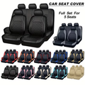 Multi-layer construction of quilted PU leather seat cover - foam padding and non-slip backing